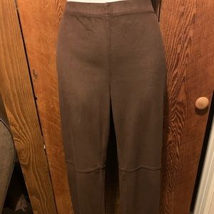 Dress Barn Faux Suede Leggings